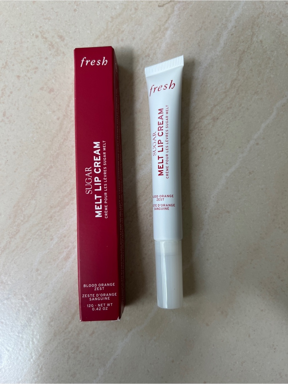fresh Sugar Melt Lip Cream-Blood Orange Zest